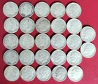 27 Circulated Uncertified 1963 9P 18D Roosevelt Dimes 90% Silver Estate Find S6