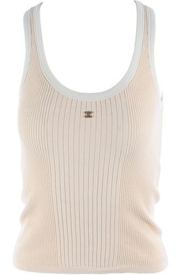 CHANEL PEACH 2025 COTTON TOP FR 34