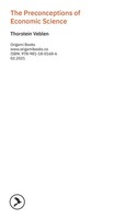 The Preconceptions Of Economic Science Thorstein Veblen Taschenbuch Englisch