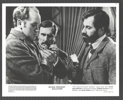 Seven Percent Solution 8"x10" Movie Still Nicol Williamson Robert ...