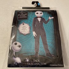 The Nightmare Before Christmas Jack Skellington Child Costume-Size L 12/14 New