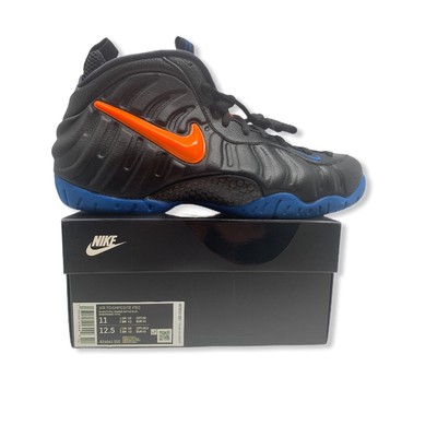 black orange blue foamposites