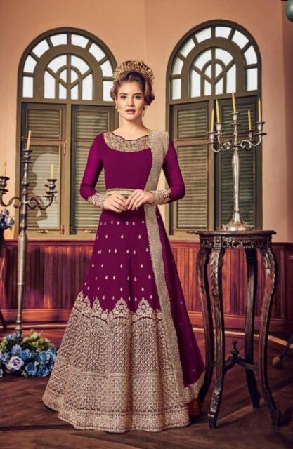 Bollywood Bridal Salwar Indian Anarkali Pakistani Stylish Suit Dress Ethnic Gown