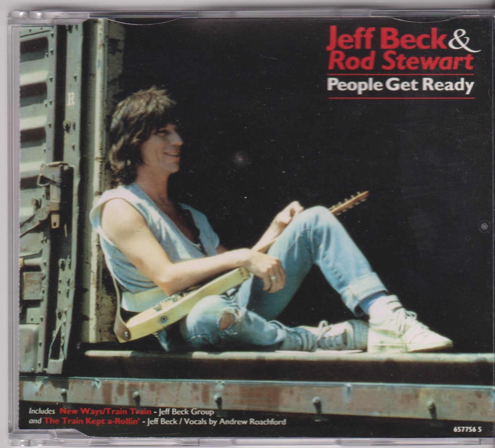 Jeff Beck and Rod Stewart - People Get Ready (CD Single)