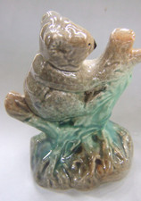 Vintage Australian Pottery Koala Figure Sitting inTree Branch Collectables 50''s