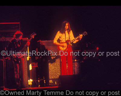 ANDREW LATIMER PHOTO CAMEL 8x10 Concert Photo in 1976 by Marty Temme