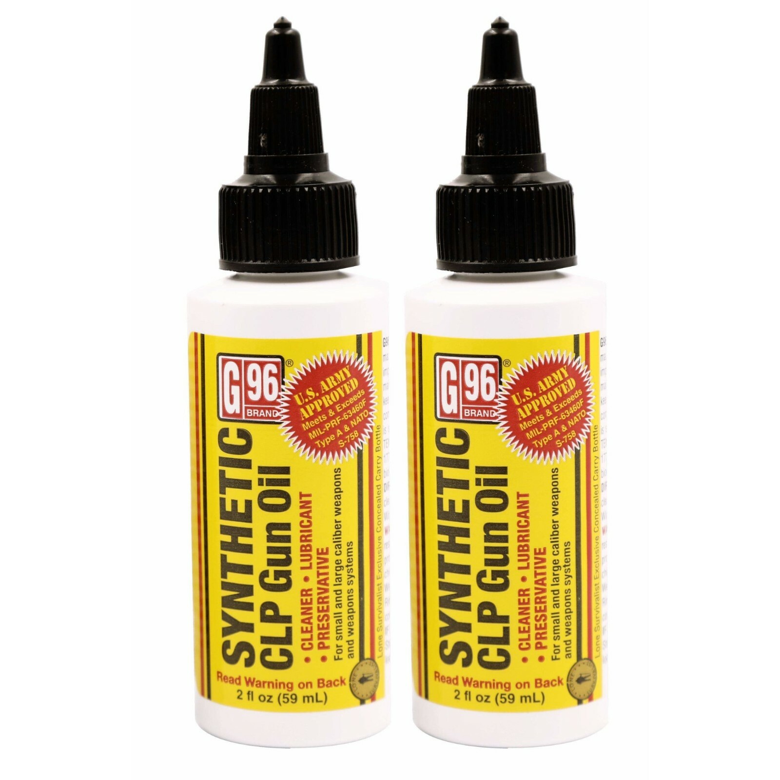 G96 Synthetic CLP Gun Oil 2 Bottles 616774105201 eBay