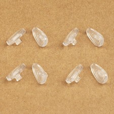 4 Pairs Clear Replacement Nose Pads Piece for Oakley Limit Switch OX5119 OX5121