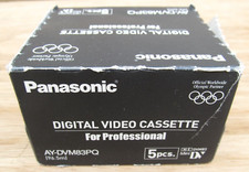 5 PANASONIC AY-DVM83PQ Mini DV Professional Tapes 83 Minutes