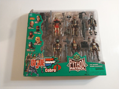 2003 Hasbro GI Joe Vs Cobra Python Patrol 6 Action Figures Spy Troops Brand New