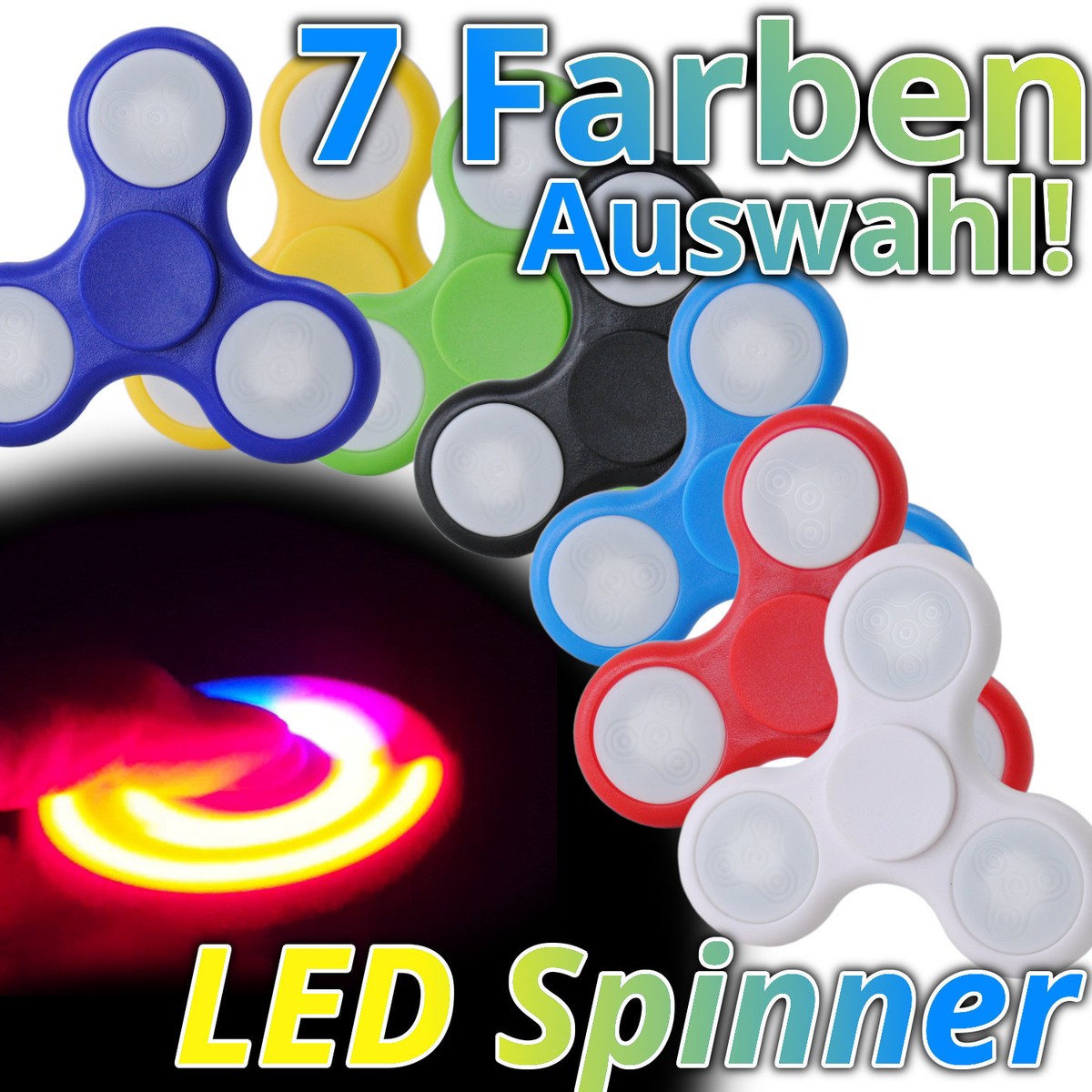 Steemjoey LED Kristall Fidget Spielzeug - Anti-Stress Spiel Mit Lichteffekten