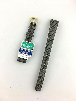 CINTURINO OROLOGIO ORIENT ATTACCO 13MM PELLE GRIGIO CUCITURE - Main Image