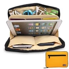 Yellow Universal Storage Accessories Travel Organiser iPad Air,Tablets,USB,Cable