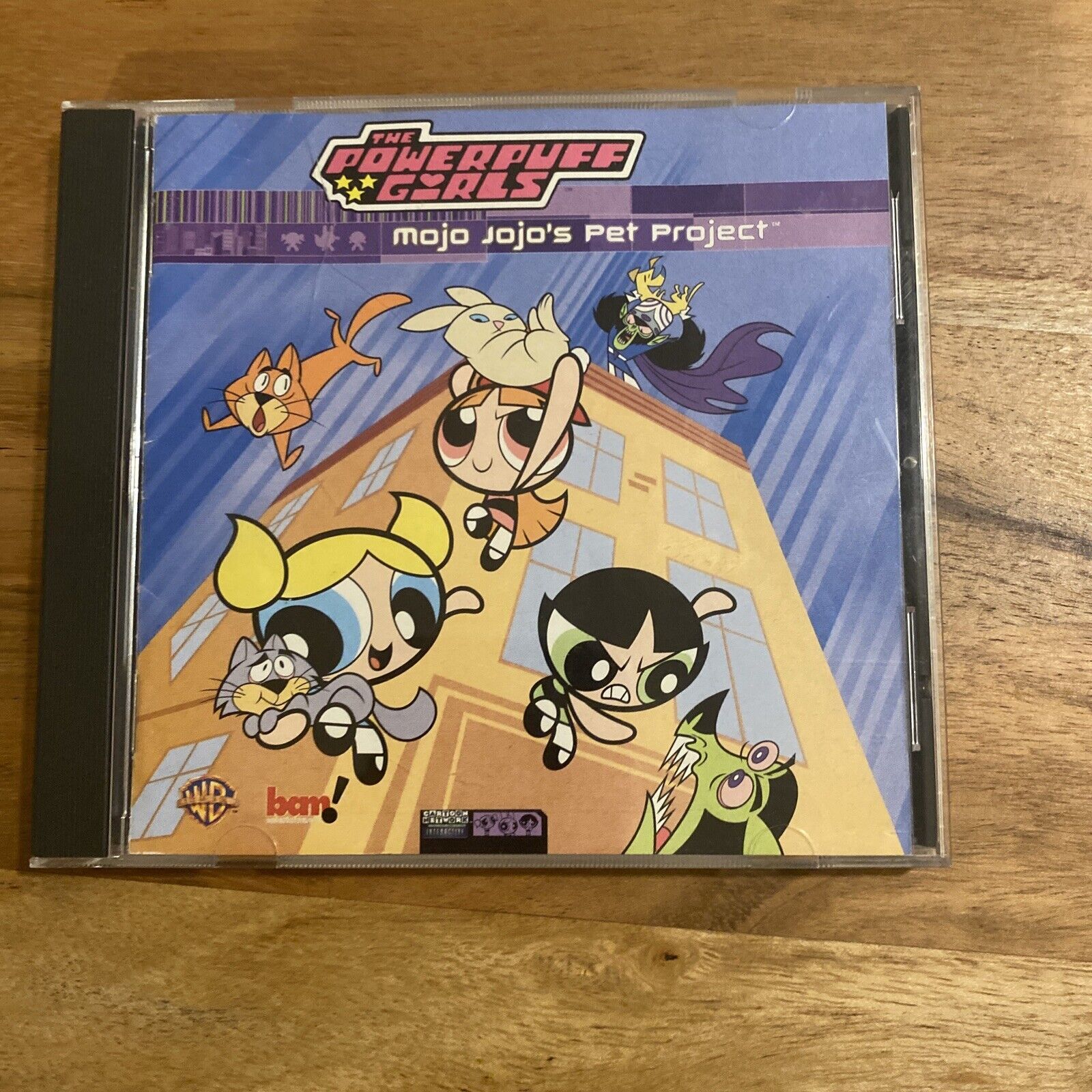 The Powerpuff Girls Mojo Jojo's Pet Project CD ROM Game 2001 E05