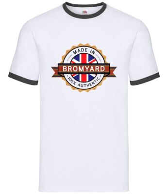 Made In BROMYARD - Herren Ringer - Stadt Stadt Dorf geboren Liebe leben Heimatstadt