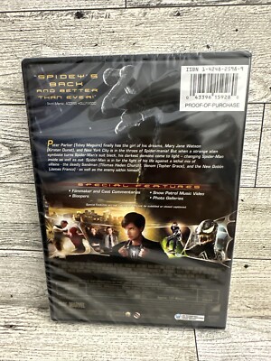 SPIDER-MAN 3 (DVD 2007) Widescreen New Sealed Ships FREE Every