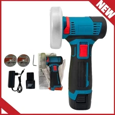 18V Portable Angle Grinder Cordless Cutter Brushless Polishing Grinding Tool