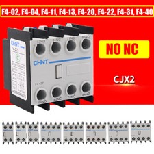 Auxiliary Contactor Normally Open Normally Closed For Motor Starter Relay CJX2