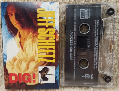 Vintage 1992 Cassette Tape Jeff Scheetz Dig! Re-Flexx