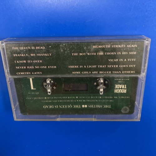 The Smiths THE QUEEN IS DEAD Cassette ROUGHC96 *UK 1ST ISSUE 1986 rare - Picture 3 of 5