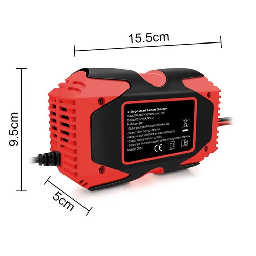 12V 24V Car Battery Charger Lead-acid AGM GEL& Lithium LiFePO4 Battery Repair AU - Bild 15 von 15