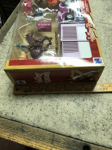 New 2019 NewRay Valley Ranch Horse Farm Playset - Pink 4 Wheeler - Fast Ship! - Picture 14 of 15