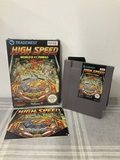 ebay® Auktion 236543011086 | Nintendo Nes High Speed Worlds Pinball Thumbnail of ebay® auction 236543011086 | Nintendo Nes High Speed Worlds Pinball