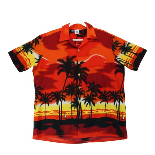 Stand By Me Print Jupiter Graphic Hawaiian Shirt - 2XL