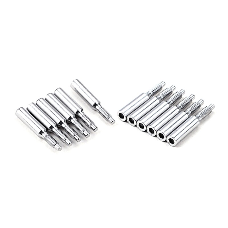6 Pcs Tremolo Bridge Saddle String Lock Screws Guitar Parts Easy to
