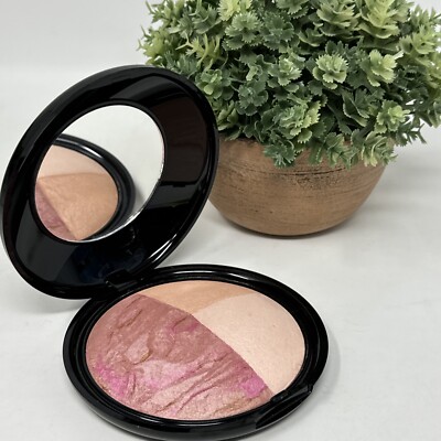 NEW Laura Geller Baked Color & Highlight Highlight Blush 0.71 oz HUGE NWOB