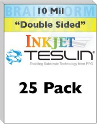 Inkjet Teslin  Synthetic Paper - 25 Sheets