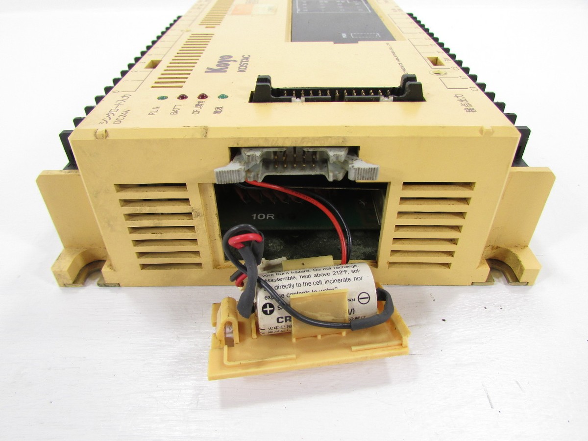 KOYO SR-10R KOSTAC PROGRAMMABLE CONTROLLER 24VDC | eBay KOYO SR-10R KOSTAC PROGRAMMABLE CONTROLLER 24VDC | eBay