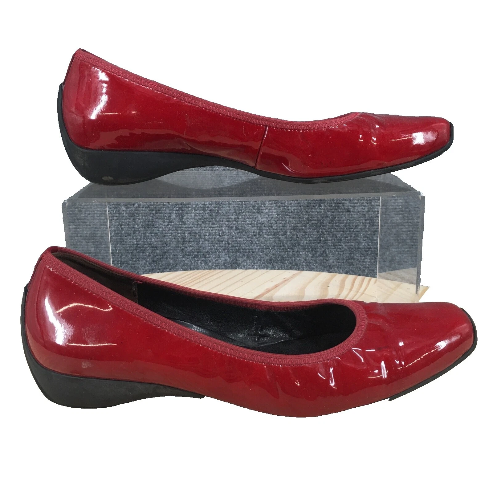 Pisos superiores para mujer Paul Green de cuero patentado de ballet