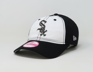 black white sox hat
