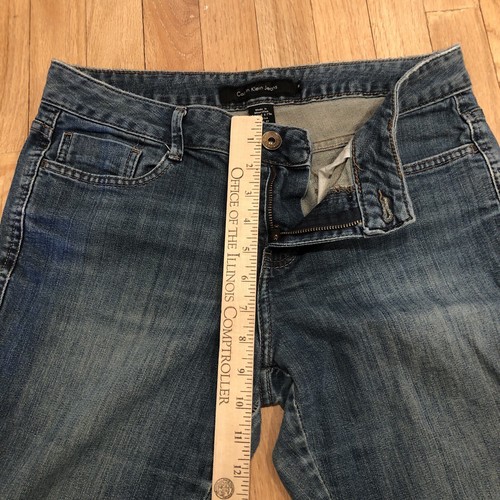 Calvin Klein Blue Jeans Straight Women's Size 10 - Picture 5 of 10