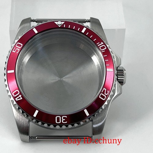 36mm Silver Watch Case Fit NH35 NH36 ETA 2824 PT5000 Miyota 8215 Movement - Picture 18 of 22