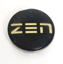 Zen Aftermarket Wheel Center Cap Black Gold Chrome 030 2.25" Diameter  ZEN30
