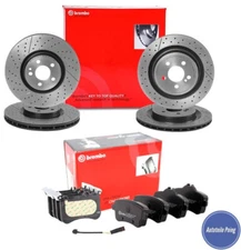 Brembo Brake Set Complete WK Front & Rear Mercedes AMG A45 CLA45 GLA45 W176