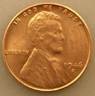 1946 D Lincoln Wheat Cent Red BU Uncirculated Mint State Brass Penny 1c Coin