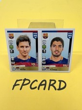 LIONEL MESSI + LUIS SUAREZ PANINI FIFA 365 2015-2016 #368 # 367 