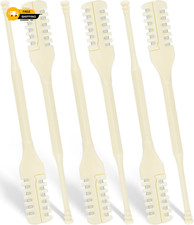 6 Pack Upgraded Manual Nose Hair Trimmer 360 Rotating Cutter NEW