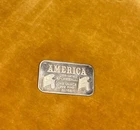 "America 1776-1976 Bi-Centennial" Art Bar 1 Troy oz.999 Fine Silver-Madison Mint