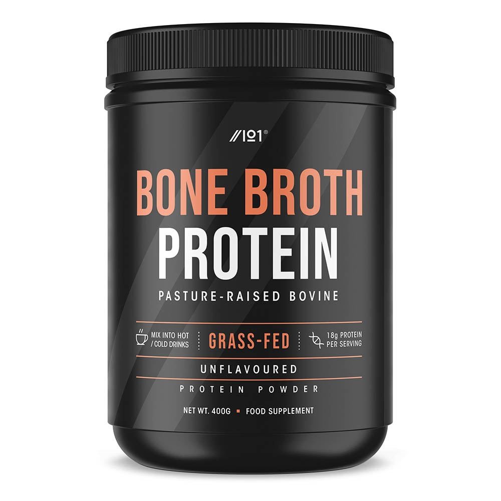 Bone Broth Protein Grass Fed Unflavoured 400g Protein Powder | Halal | Non Gmo - Image 2
