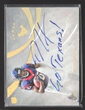 2013 Topps Five Star Deandre Hopkins Future Quotable Rc Auto /25 "Go Texans"