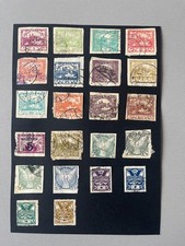 timbres Tchécoslovaquie :   lot de 1910 à 1930
