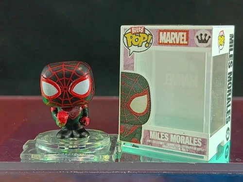 Bitty Pop! VALENTINES MILES MORALES Funko 1" Figure Marvel Spider-Man