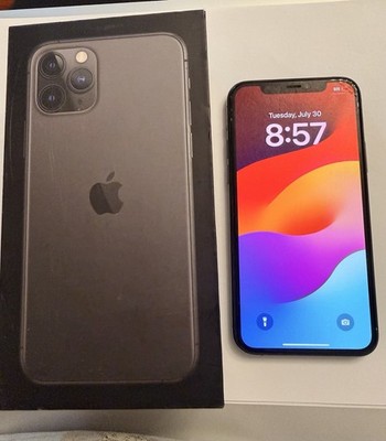 Apple iPhone 11 Pro - 256 GB - Space Gray (Unlocked) Good - A2160