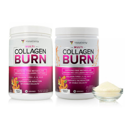 Vitauthority Multi-Collagen Burn Powder w/ Enhancing Peptides Choice of Supply