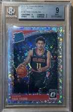 2018-19 Panini Donruss Optic Rated Rookie Trae Young #198 Holo Fast Break Prizm
