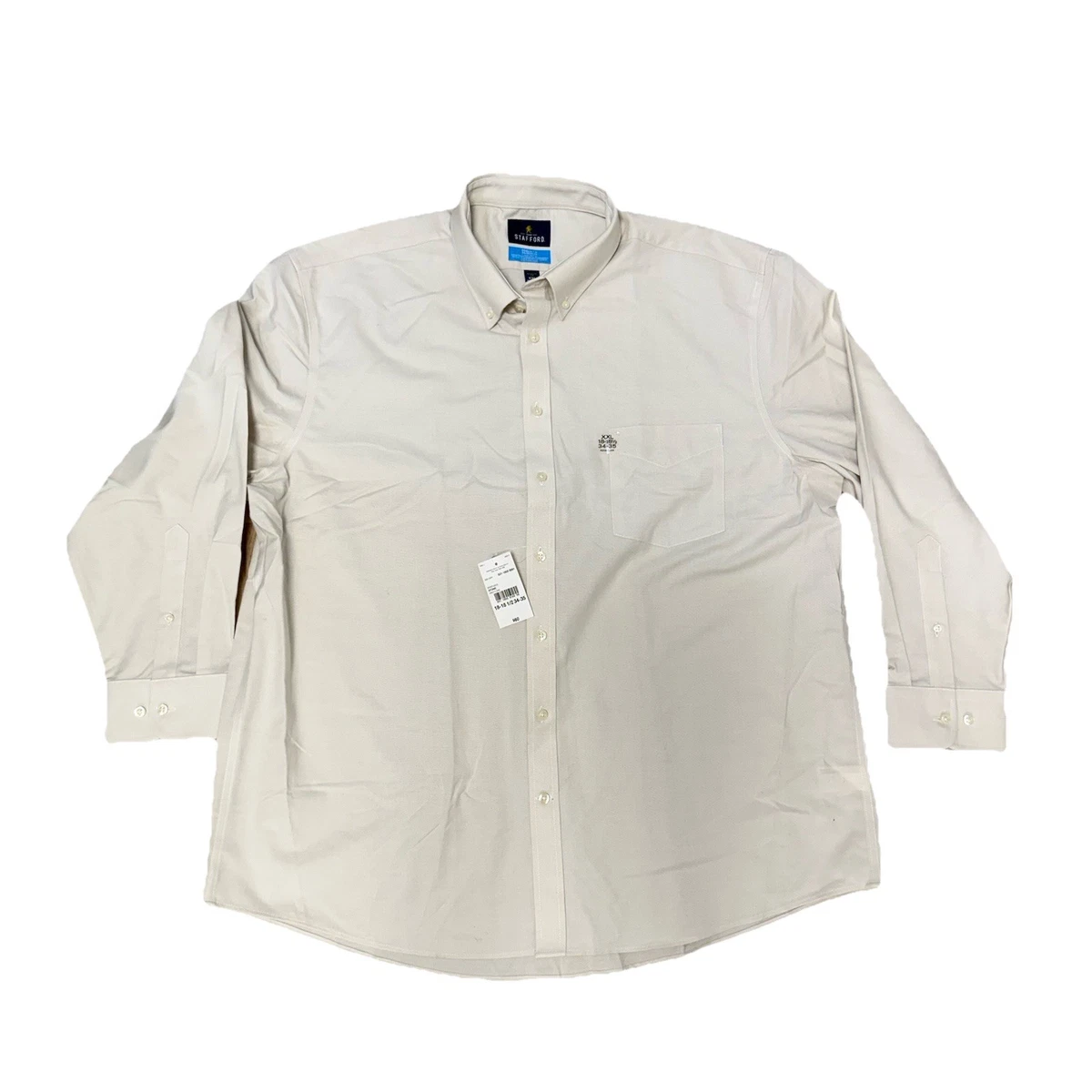 Stafford Button-Down Dress Shirts for Men for sale | eBay